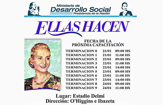 Comenzaron en el Delmi los talleres del programa Ellas Hacen