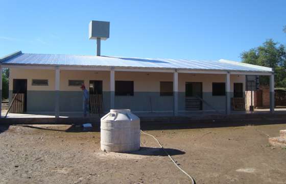 El Gobierno finaliza mejoras en escuela de Rivadavia Banda Sur y Rosario de la Frontera
