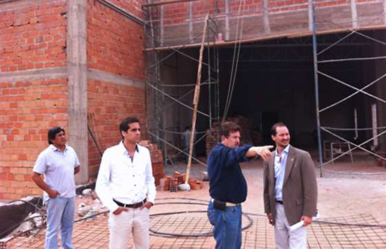 Se completó en un 70% la construcción de la bodega de Coviagro en Cafayate