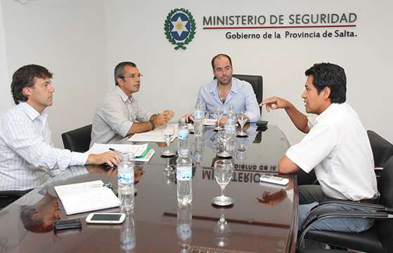 El Ministerio de Seguridad y Lusal profundizan tareas de cooperación en beneficio de la comunidad