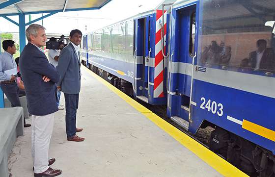 Obras para la seguridad de los pasajeros del Tren Urbano
