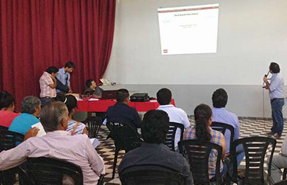 En Guachipas se presentó el plan de Desarrollo Sustentable y Sostenido de pequeños Municipios