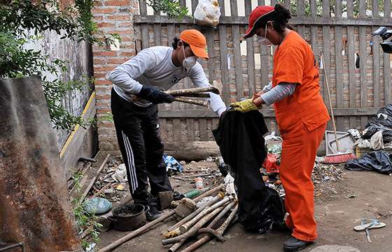 Acciones de prevención contra el dengue en Tartagal