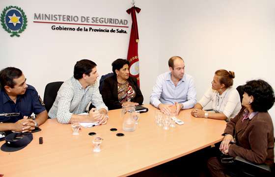 El ministro de Seguridad recibió a referentes barriales