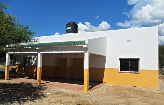 Finalizan las obras de ampliación de la escuela de Misión La Curvita