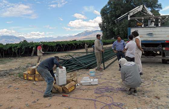 La Provincia ilumina y termina la ciclovía en el acceso a Cafayate
