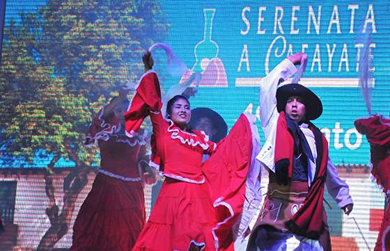 Se presentó la 40° edición de Serenata a Cafayate