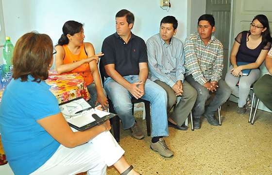 Vecinos de seis barrios de la zona oeste se reunieron con Sylvester para analizar proyectos comunitarios