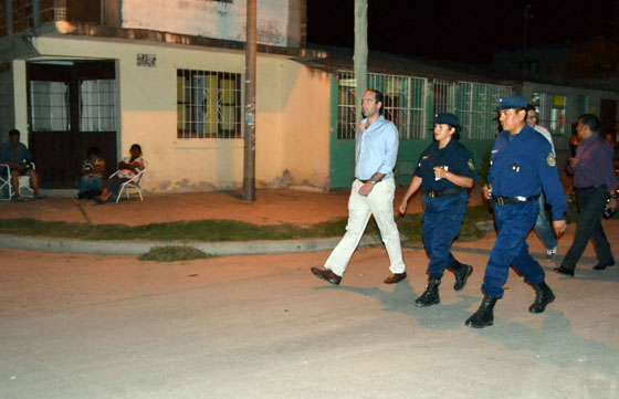 El ministro Cornejo recorrió la jurisdicción de Villa Lavalle