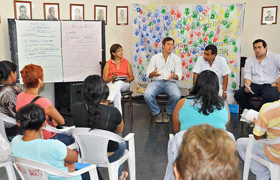 El Gobierno financia en Orán proyectos comunitarios a través de los consejos barriales