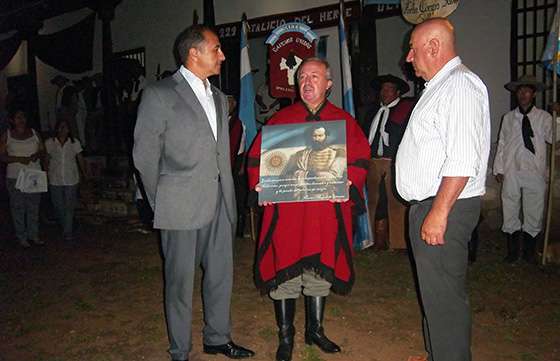 Se conmemoró en El Bordo el natalicio del General Güemes