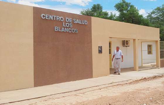 Finalizó la construcción del Centro de Salud en Los Blancos