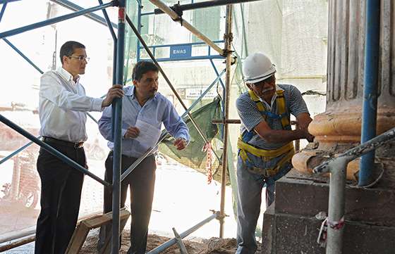 El Gobierno pone en valor el edificio de la Basílica Menor San Francisco
