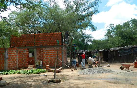 En Embarcación avanzan las obras habitacionales para la comunidad San Ignacio de Loyola