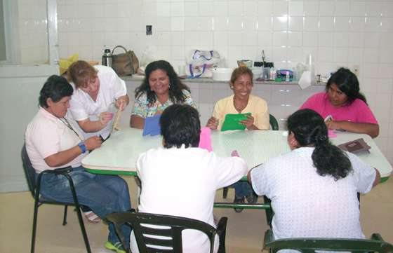Talleres de inclusión sociolaboral para pacientes del hospital Ragone