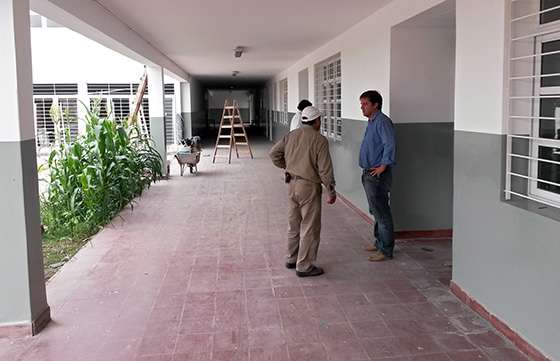 Finalizan las obras de refacción en la escuela de educación técnica EMETA I de Metán