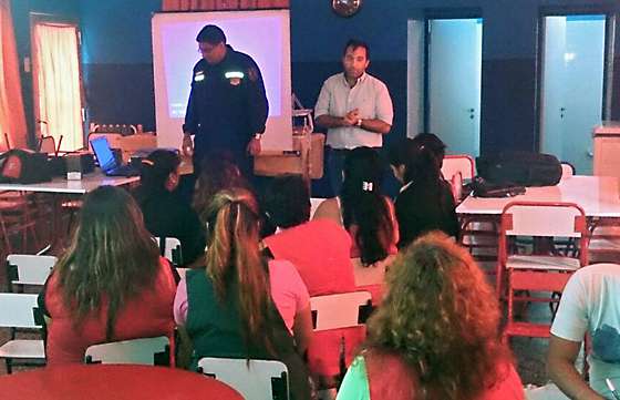 Continúan las capacitaciones en prevención de incendios