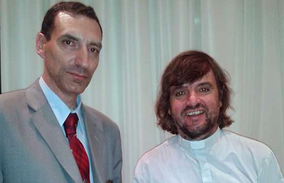 El padre Pepe Di Paola se reunió con el director de la Agencia Antidrogas