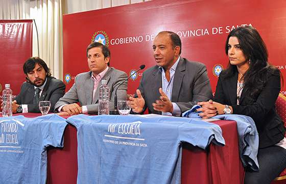 Funcionarios provinciales informaron sobre las primeras jornadas voluntarias para pintar escuelas de la ciudad