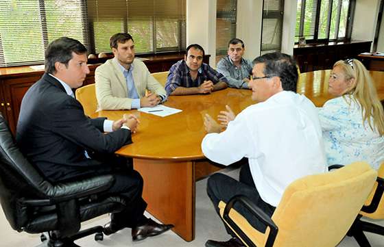 El Ministro de Gobierno se reunió con representantes gremiales de empleados del Poder Judicial
