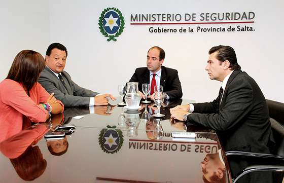 Seguridad planifica acciones conjuntas con la Dirección Regional Aduanera de Salta