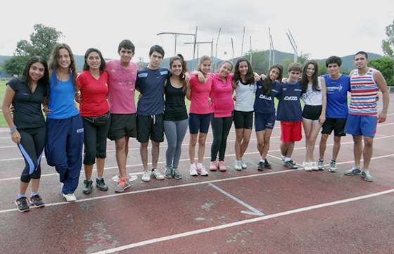 Atletismo: concentración y evaluativo para los Trasandinos 2014