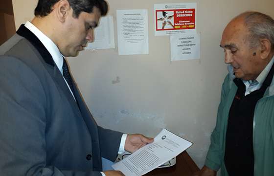 Avanza la regularización de lotes en el departamento Rivadavia