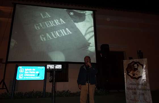 Con la película La Guerra Gaucha, recordaron en Chicoana este hecho histórico