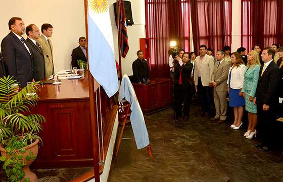El ministro de Gobierno asistió a la apertura de sesiones ordinarias en el Concejo Deliberante