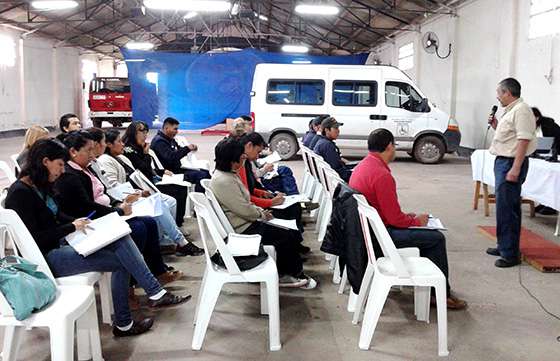 En El Carril Defensa Civil finalizó el curso de capacitación para los empleados del municipio
