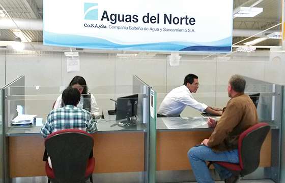 Aguas del Norte habilitó un nuevo punto de atención a usuarios
