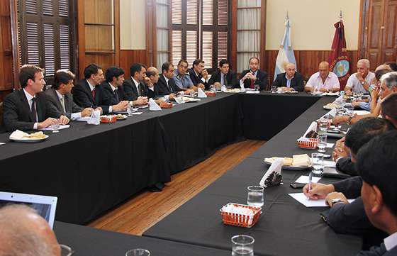 El ministro de Seguridad se reunió con legisladores provinciales