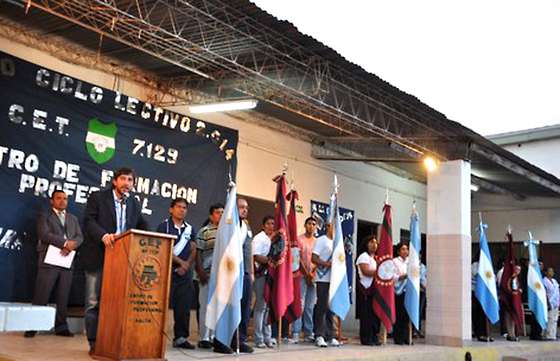Se inauguró oficialmente el ciclo lectivo 2014 en los Centros de Formación Profesional