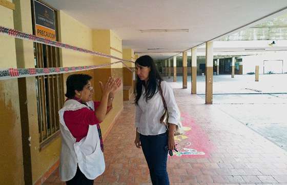 Mejoran la infraestructura escolar de la Escuela Cuarto Centenario de barrio Santa Ana