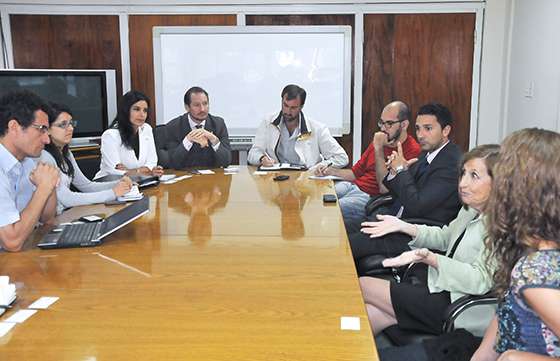 Reunión con funcionarios de organismos internacionales