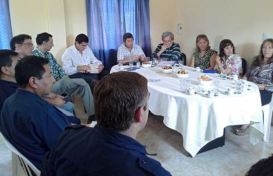 Autoridades del Ministerio de Seguridad se reunieron con la Cooperadora Policial de Rosario de la Frontera