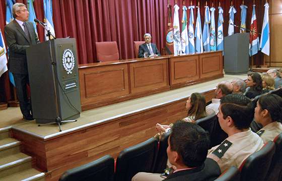 La ministra Calletti participó del inicio del ciclo académico de la Escuela de la Magistratura