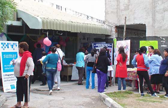 Se realizó una jornada de promoción de salud para la mujer en barrio Castañares