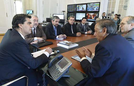Funcionarios salteños se reunieron con Capitanich por el Consejo Nacional de Transporte
