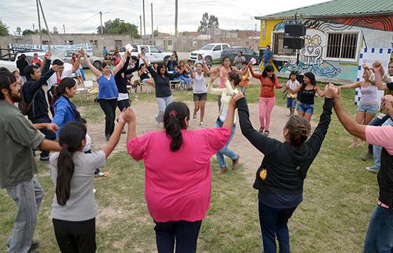 Éxito de concurrencia a  las actividades recreativas en los barrios Libertad y Convivencia