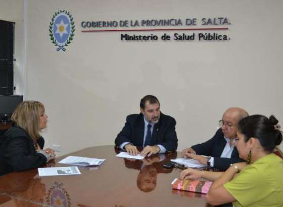 El Ministro de Salud recibió a autoridades de APSADES