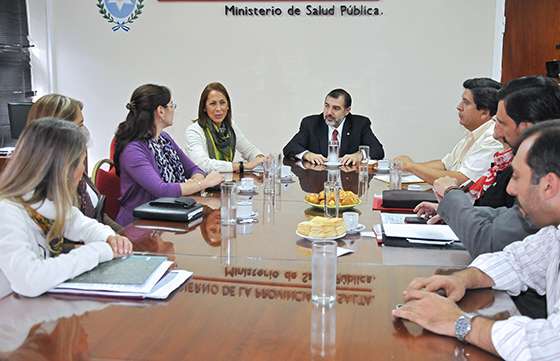 Salud y Derechos Humanos recibieron a referentes de Conin
