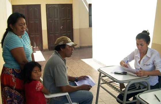 Talleres educativos del EnReSP en  La Poma