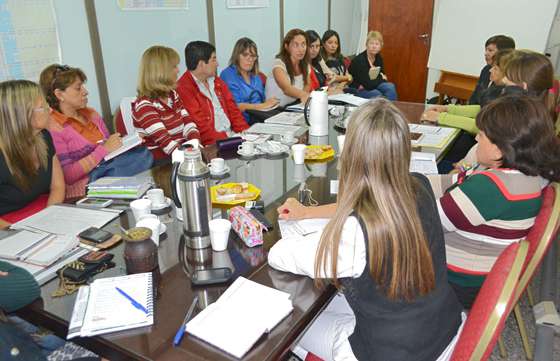 Funcionarios del Programa de Sanidad Escolar de la Nación visitaron el Ministerio de Salud Pública