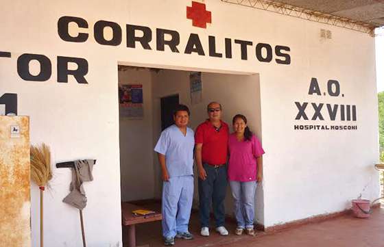 Comenzaron las obras de refacción del Puesto Sanitario de Corralito