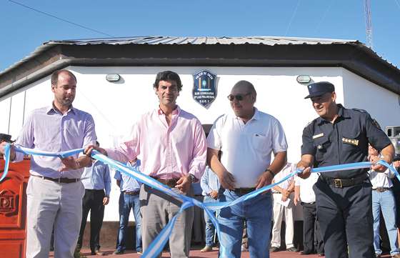 El Gobernador inauguró la cuadragésima quinta dependencia policial de su gestión y se mejoró el servicio para 900 familias