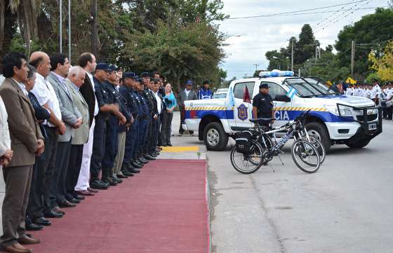 El Gobierno recategorizó la subcomisaría de La Merced y puso en funcionamiento la Bicipolicía