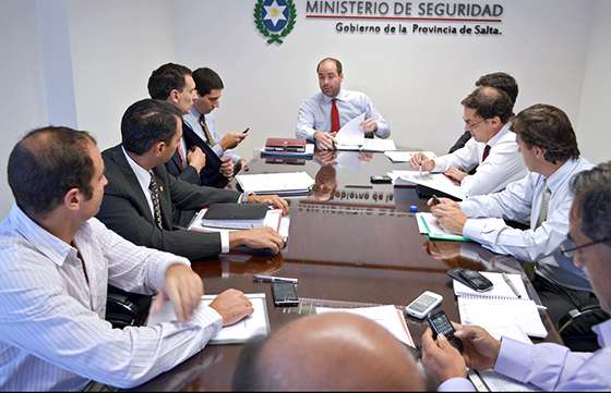 Se reunió el gabinete de Seguridad