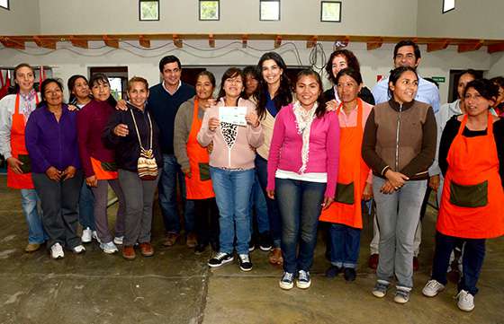 La ministra de Derechos Humanos visitó la Fábrica Social de Guachipas