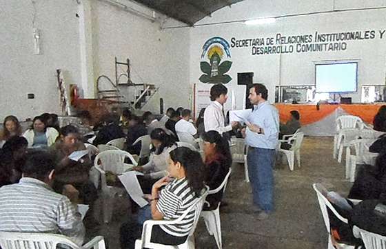 Primeras jornadas del programa Multiplicar en Tartagal
